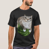 T-shirt Chat de pastèque | Mème amusant Kitty Art (Devant)