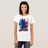 T-shirt Chat de Patinage cool - Style urbain (Devant entier)