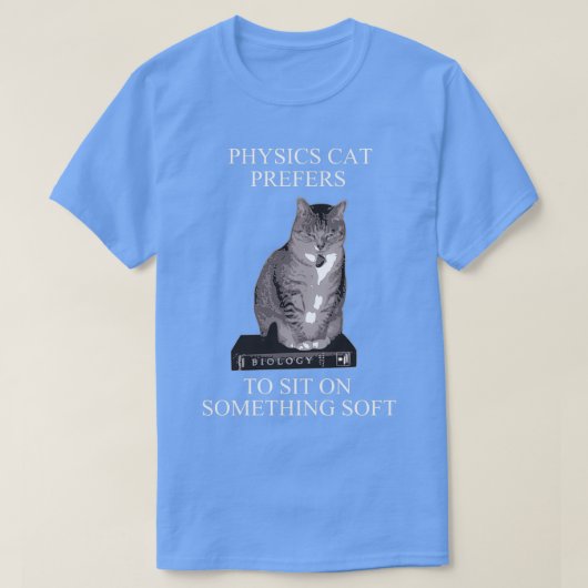 T-shirt Chat de physique (Design devant)