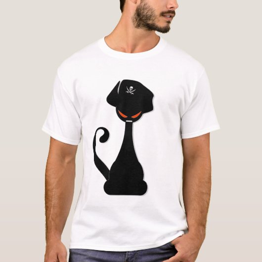 T-shirt Chat de pirate de Ninja (Devant)
