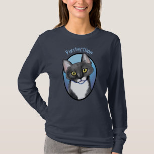 T-shirt Chat de purrfection