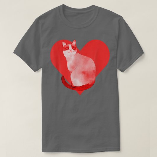 T-shirt Chat de raquettes (Design devant)