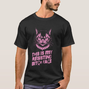 T-shirt Chat de résistance politique de protestation