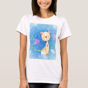 T-shirt Chat de rêve