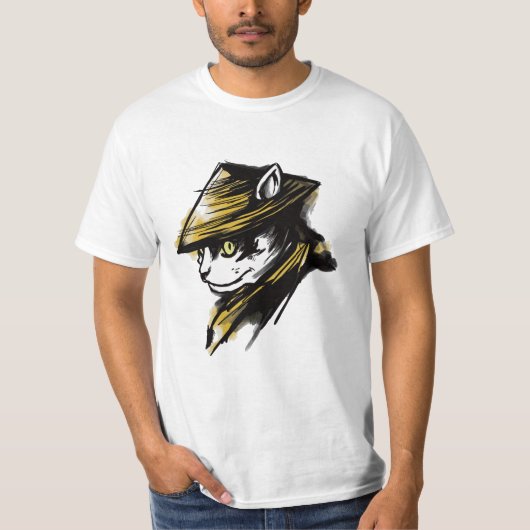 T-shirt Chat de Samurai (Devant)