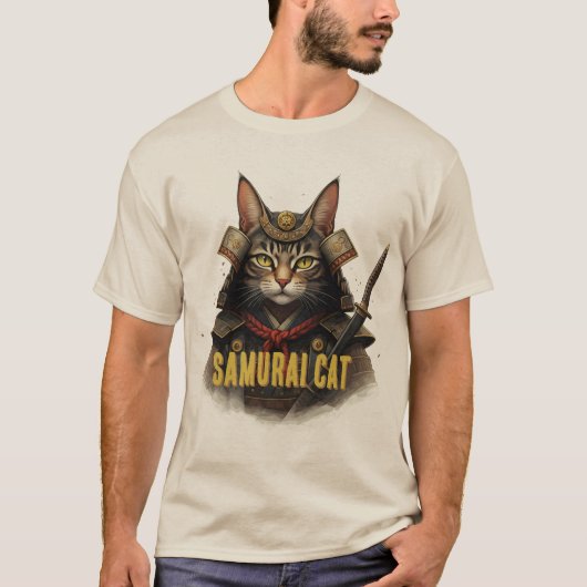 T-shirt Chat de Samurai (Devant)