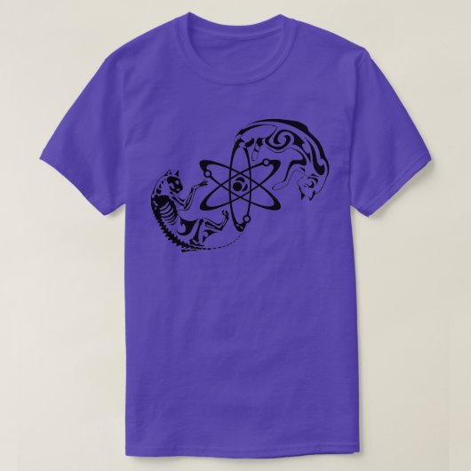 T-shirt Chat de Schrodinger (Design devant)