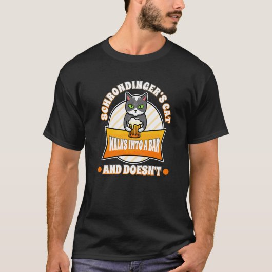 T-shirt Chat de Schrödinger (Devant)
