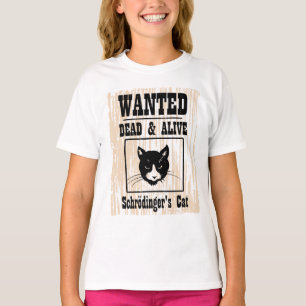 T-shirt Chat de Schrodinger Recherché