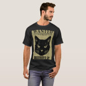 T-shirt Chat de Schrödinger recherché Drôle de science Phy (Devant entier)