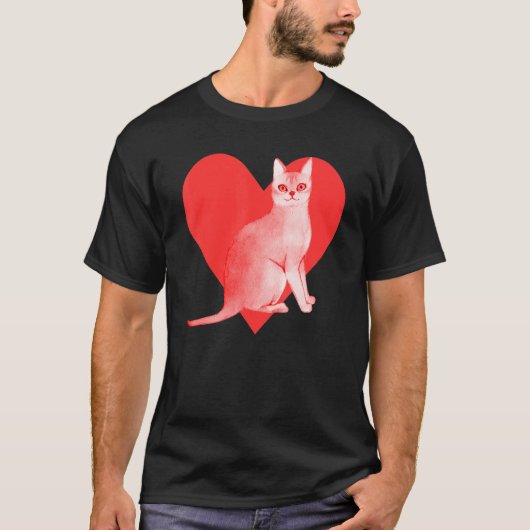 T-shirt Chat de Singapour (Devant)