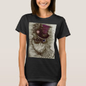 T-shirt Chat de Steampunk (Devant)
