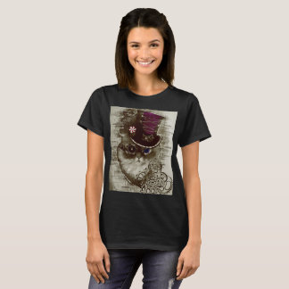 T-shirt Chat de Steampunk