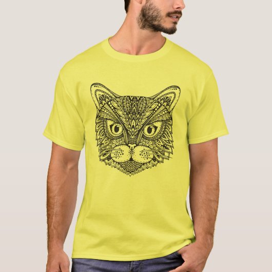 T-shirt Chat de style (Devant)