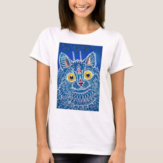 T-shirt Chat de style gothique, Louis Wain (Devant)
