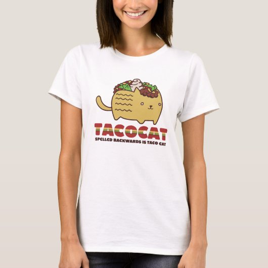 T-shirt Chat de taco (Devant)