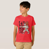 T-shirt Chat de Taekwondo (Devant entier)