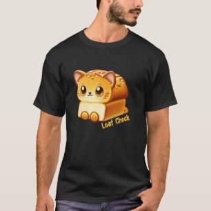 T-shirt Chat de vérification de pain