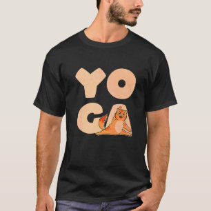 T-shirt Chat De Yoga Pour Ventilateurs De Chat Yoga De Cha