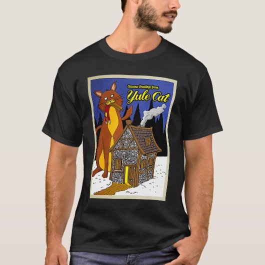 T-shirt Chat de Yule (Devant)