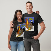 T-shirt Chat de Yule (Unisexe)