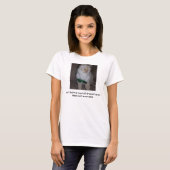 T-shirt Chat déçu, aucun gâteau (Devant entier)