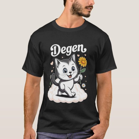 T-shirt Chat Degen (Devant)