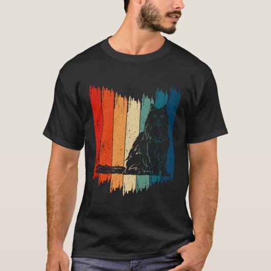 T-shirt Chat des forêts norvégiennes (Devant)