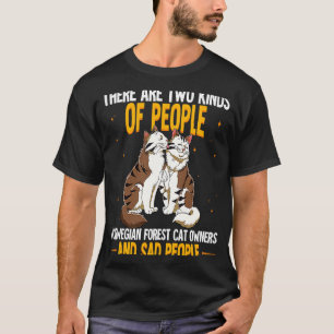 T-shirt Chat des forêts norvégiennes 4