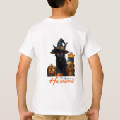 T-shirt Chat d'Halloween (Dos)