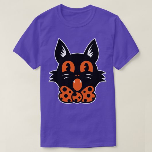 T-shirt Chat d'Halloween (Design devant)