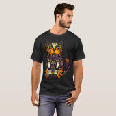 T-shirt Chat d'Halloween (Devant entier)