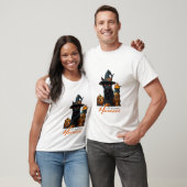 T-shirt Chat d'Halloween  (Unisexe)