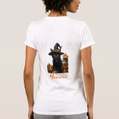 T-shirt Chat d'Halloween (Dos)