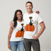 T-shirt Chat d'Halloween (Unisexe)