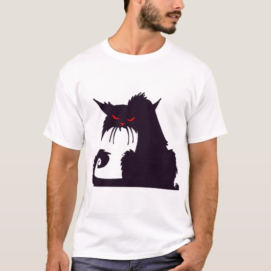 T-shirt Chat d'Halloween (Devant)