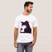 T-shirt Chat d'Halloween (Devant entier)