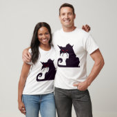 T-shirt Chat d'Halloween (Unisexe)