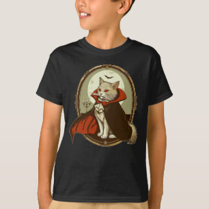 T-shirt Chat d'Halloween, Comte Catula