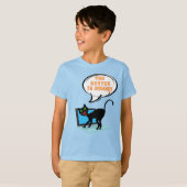 T-shirt chat disant serveur inactif (Devant entier)