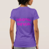 T-shirt Chat diva avec éclat (Dos)