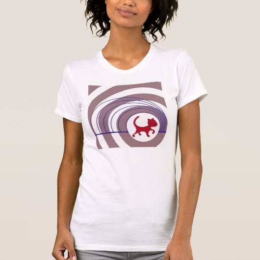 T-shirt Chat Doppler (Devant)