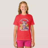T-shirt chat drôle (Devant entier)