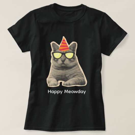 T-shirt Chat drôle (Design devant)
