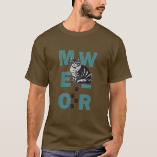 T-shirt chat drôle