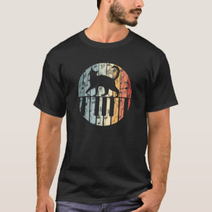 T-shirt Chat drôle de pianiste amateur de chats clavier jo