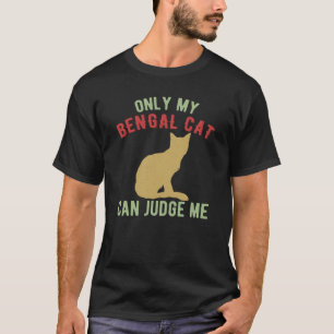 T-shirt Chat drôle du Bengale