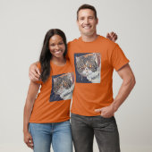 T-shirt Chat Drôle et Grognon (Unisexe)