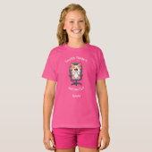 T-shirt Chat Drôle Fous à Meow (Devant entier)