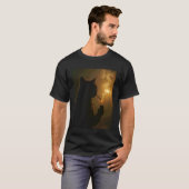 T-shirt Chat Drôle Fumant Cigarette Mème Génération Z (Devant entier)